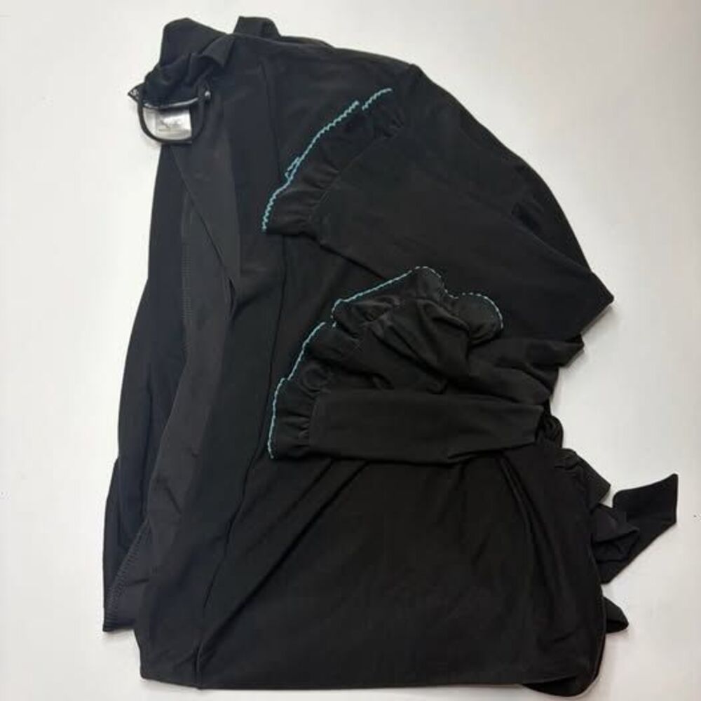 Black Silky Robe